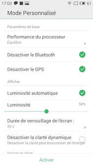 Meizu MX5 interface