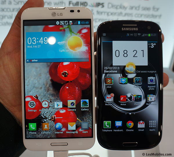 Prise en main du LG Optimus G Pro