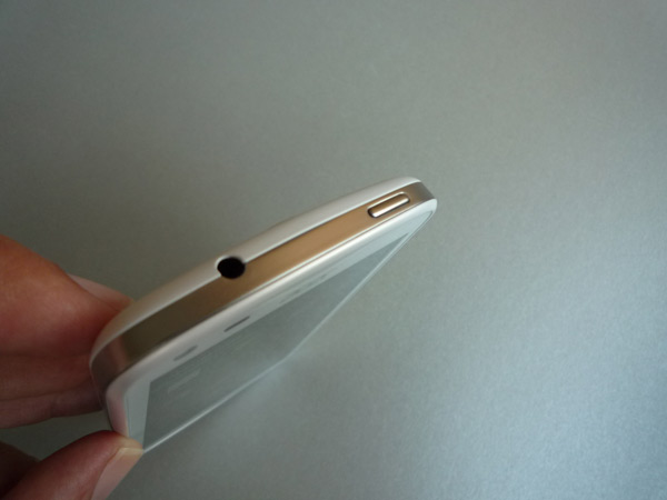 Acer Liquid E2 : tranche supérieure
