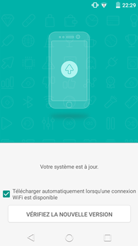 Wiko Pulp Fab 4G : outil de mise à jour système
