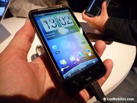 Le HTC Desire HD succède au Desire