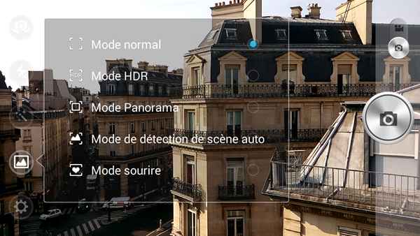 Wiko Getaway : appareil photo