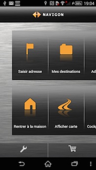 Sony Xperia Z2 Navigon