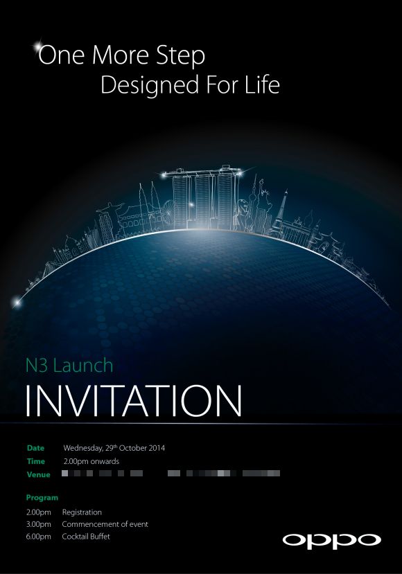 Teaser Oppo N3