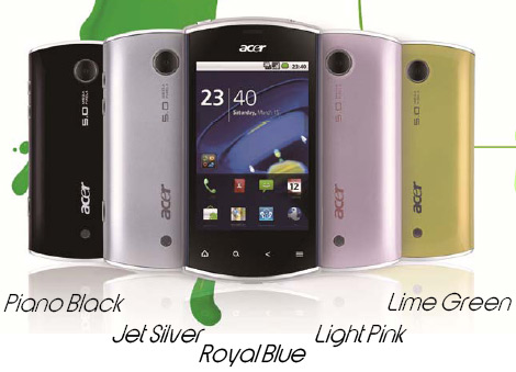 Acer Liquid Mini (Android 2.2)