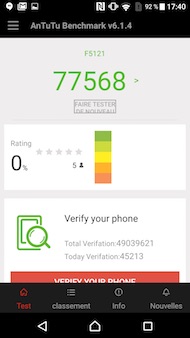 Sony Xperia X performance