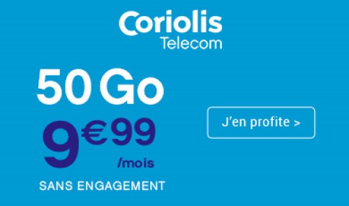 promo forfait Coriolis 50Go