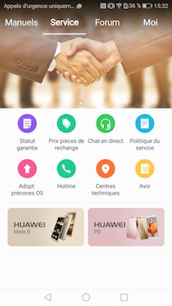 Honor 8 Pro interface