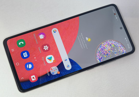 Ecran du Samsung Galaxy A52s