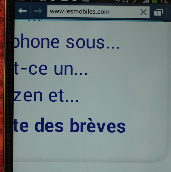 Samsung Galaxy Mega 6.3 écran 1