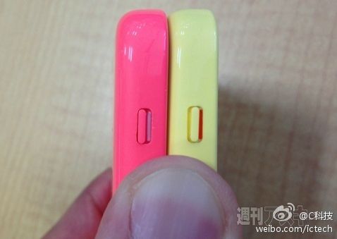 iPhone 5C vert et rose