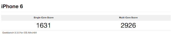 Geekbench Cyclone