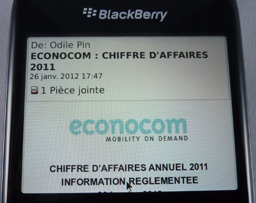 test blackberry bold 9790 système d'exploitation mobile BlackBerry OS 7