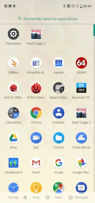 Wiko View 2 interface