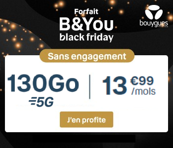 Forfait B&You BF 130Go