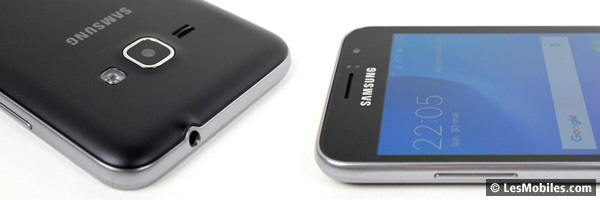 Samsung Galaxy J1 (2016) : appareil photo, haut-parleur et webcam