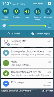 Galaxy S6 Edge interface