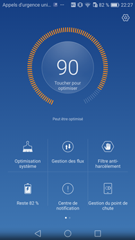 Huawei P9 Lite : Gestion. Tél.