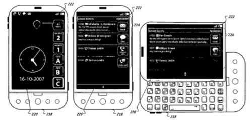 Google a bien déposé un brevet pour la barre de notifications, Apple peut trembler