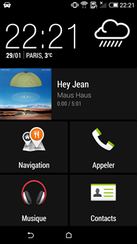 HTC Desire 820 : Mode Voiture