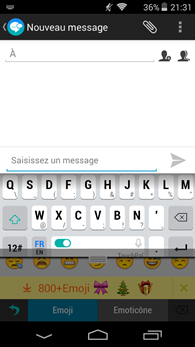 Wiko RIDGE 4G : TouchPal X