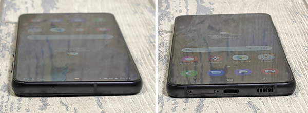 Connectique du Samsung Galaxy S21 FE