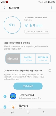 Samsung Galaxy A6 performance