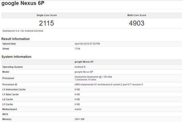 Bientôt un Nexus 6P sous Snapdragon 820 ?