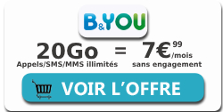 Forfait B&You 20Go