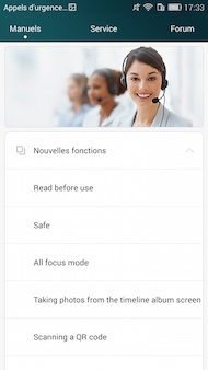 Honor 4X interface